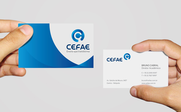 Cefae - cartões de visita
