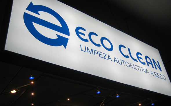 Eco Clean - letreiro